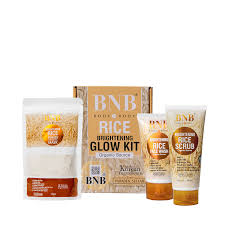 BnB Rice Glow Extract Brightening 3 in 1 Kit