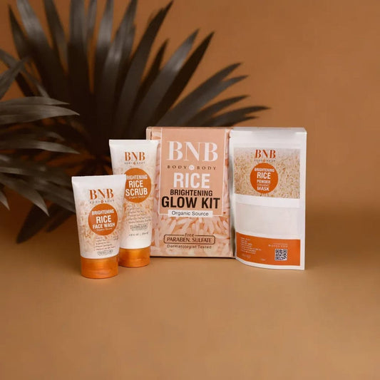 BnB Rice Glow Extract Brightening 3 in 1 Kit